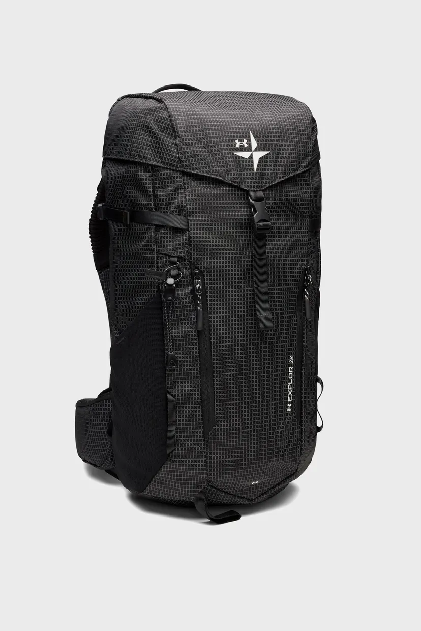 Чорний рюкзак UA Explor Backpack-BLK 3