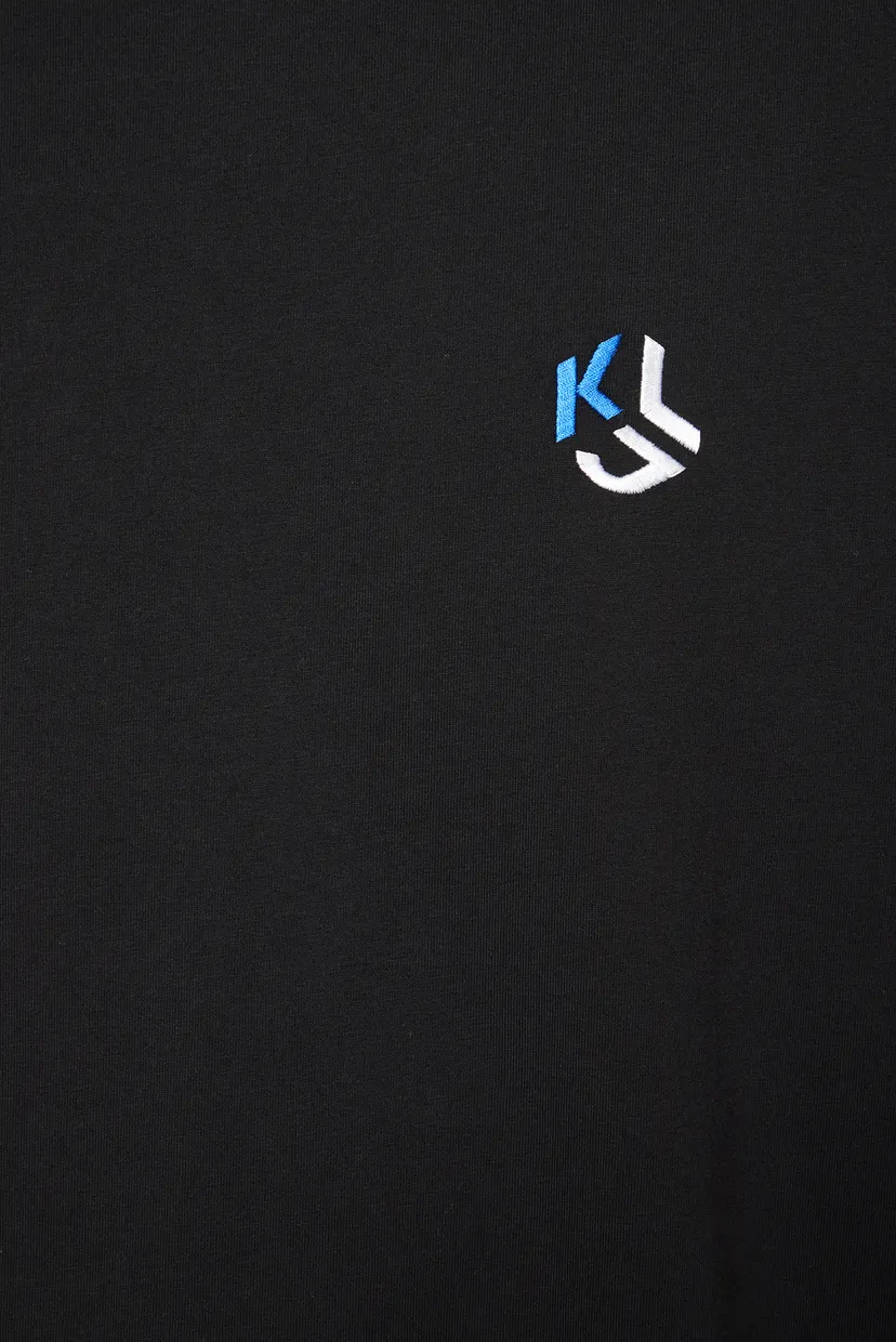 Мужская черная футболка MONOGRAM TEE 3