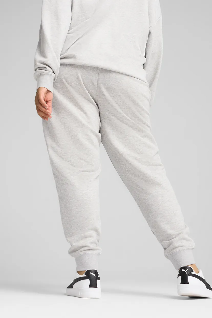 Женские светло-серые спортивные брюки ESS Small No. 1 Logo Sweatpants Women 3