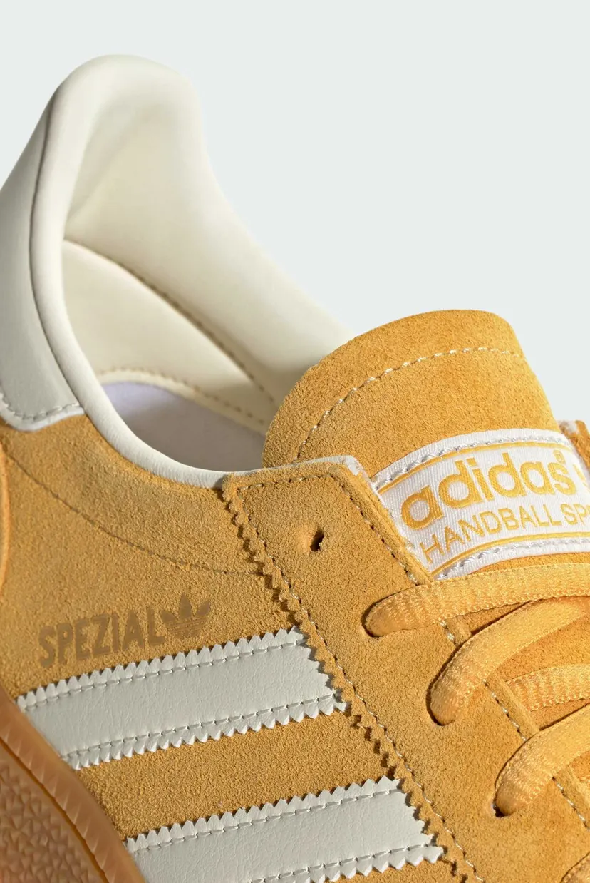 Чоловічі гірчичні замшеві снікерси Handball Spezial 8