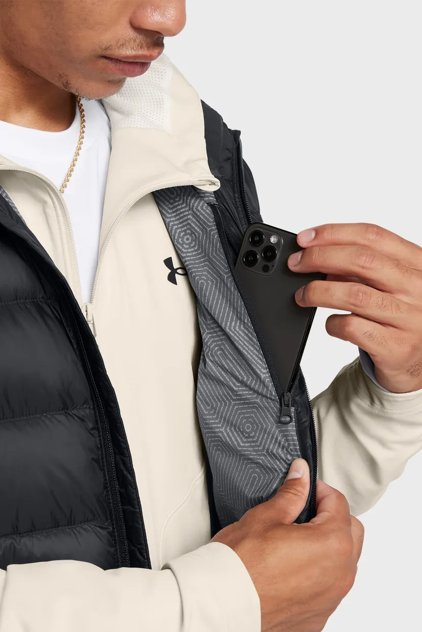 Мужской черный пуховой жилет LEGEND DOWN VEST 4