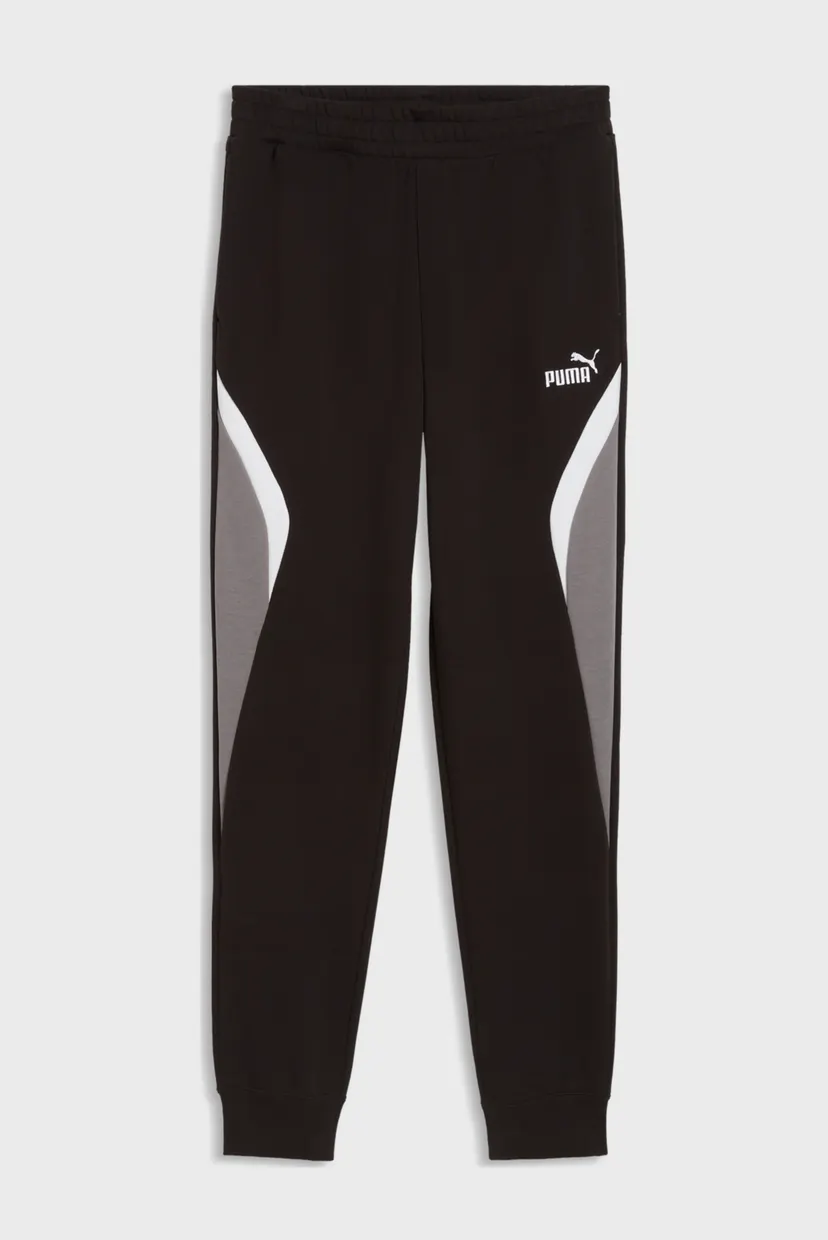 Мужские черные спортивные брюки Essentials Block Sweatpants Men 4