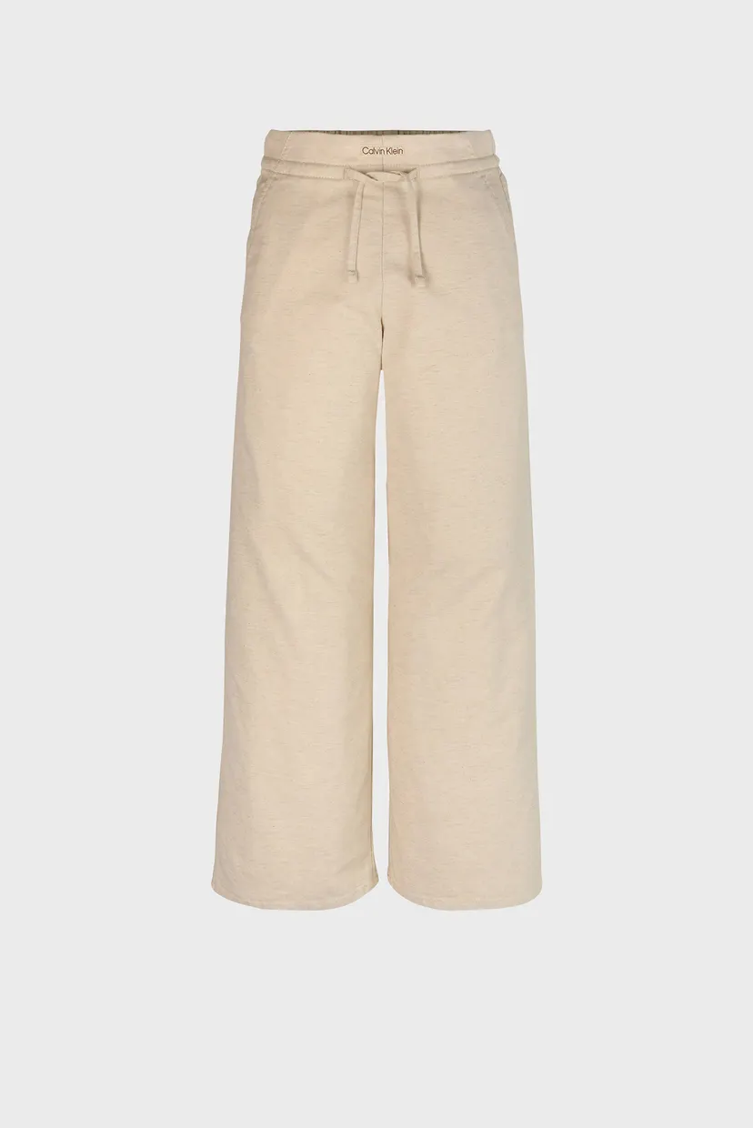 Детские бежевые брюки LINEN BLEND WOVEN PANTS 5