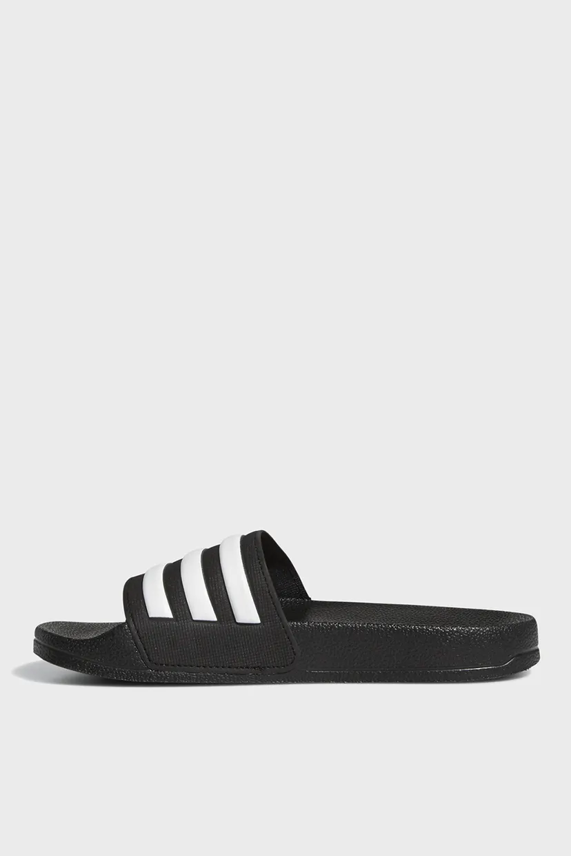 Детские черные слайдеры Adilette 6