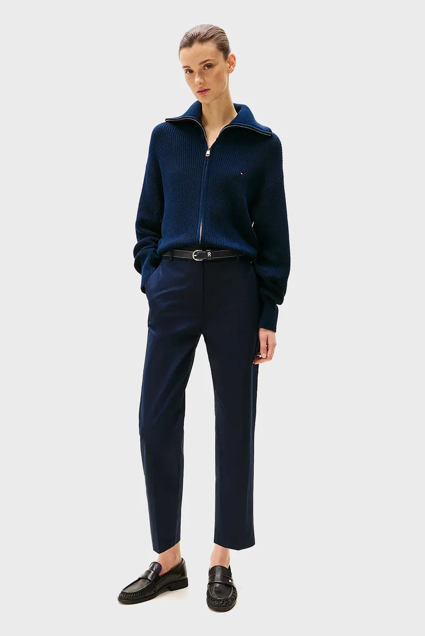 Женские темно-синие чиносы CO SLIM STRAIGHT CHINO 3