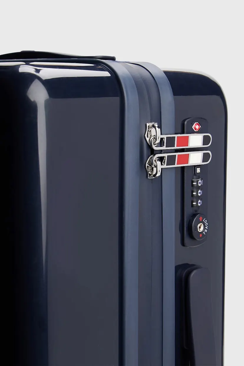 Женский темно-синий чемодан 55 см TRAVEL CABIN CASE 5