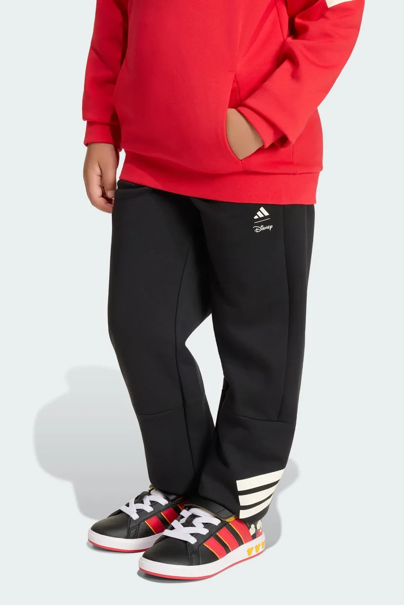 Дитячі чорні спортивні штани ADIDAS DISNEY MICKEY MOUSE 3