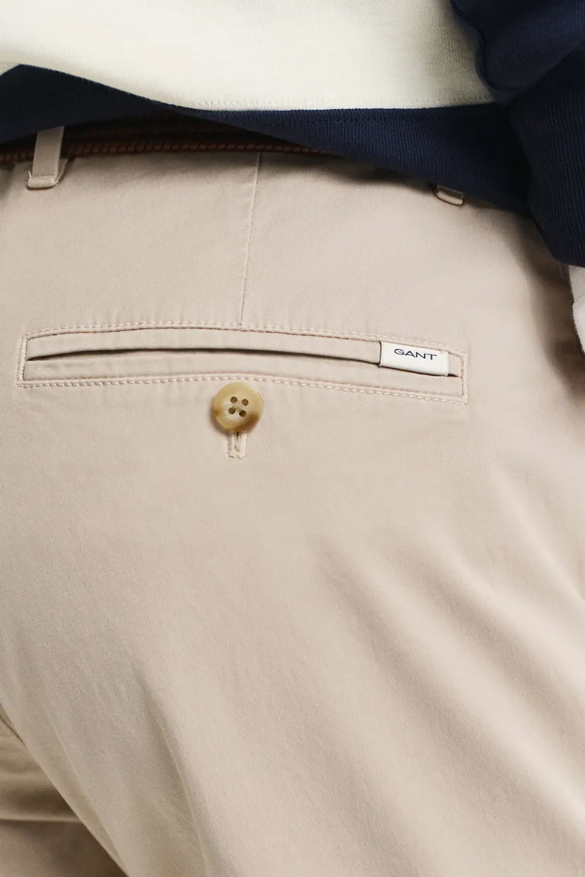 Чоловічі бежеві чіноси SLIM SUNFADED CHINOS 4