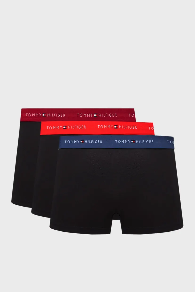 Чоловічі чорні боксери (3 шт) BOXER BRIEF 7