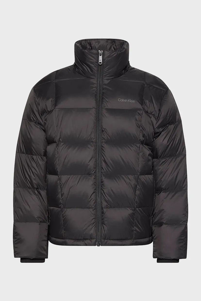Чоловіча чорна куртка LS NYLON QUILTED 6