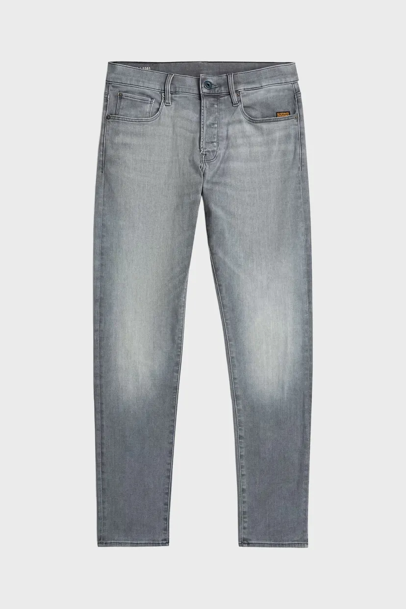 Мужские серые джинсы 3301 Slim 4
