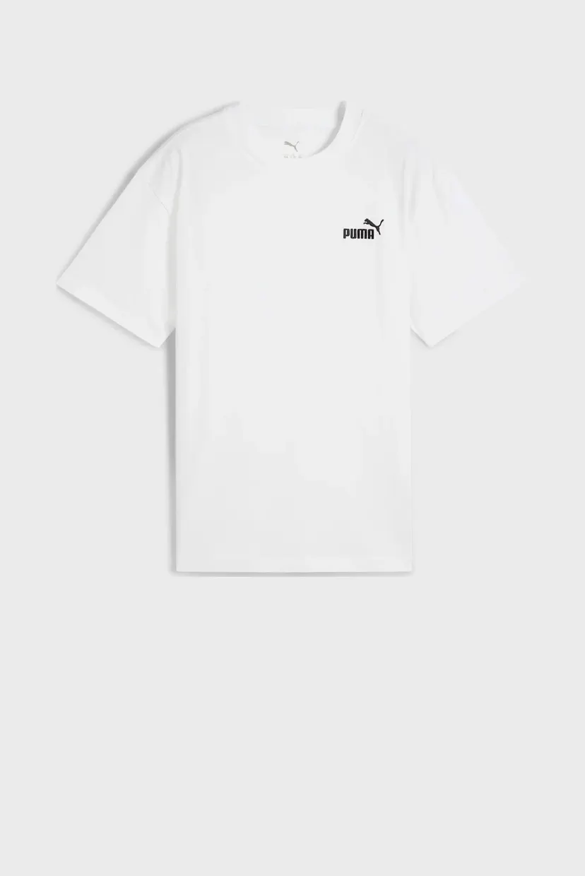 Детская белая футболка ESS Small No. 1 Logo Relaxed Tee Youth 4