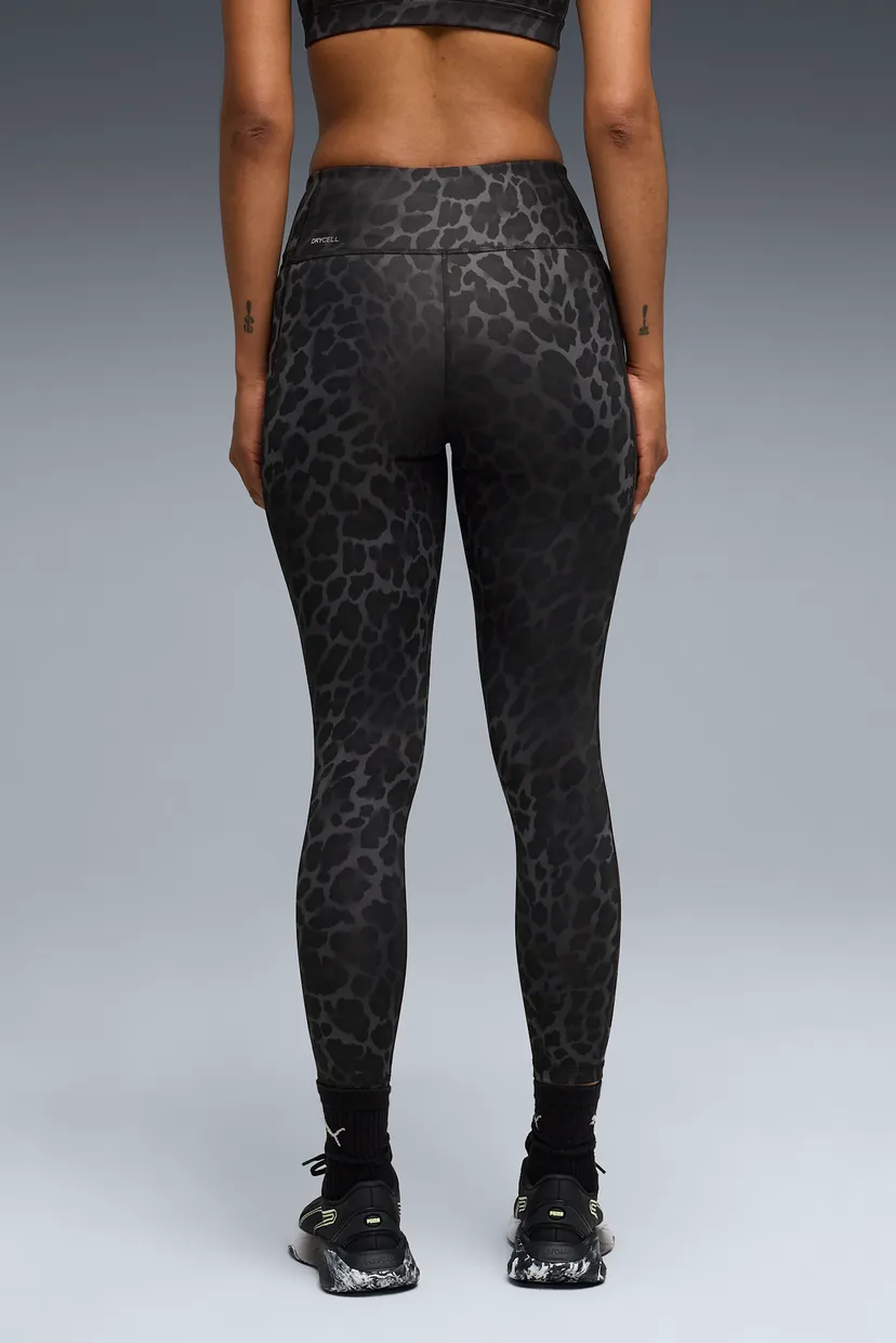 Жіночі чорні тайтси з візерунком TRAIN ALL DAY Training Tights Women 3