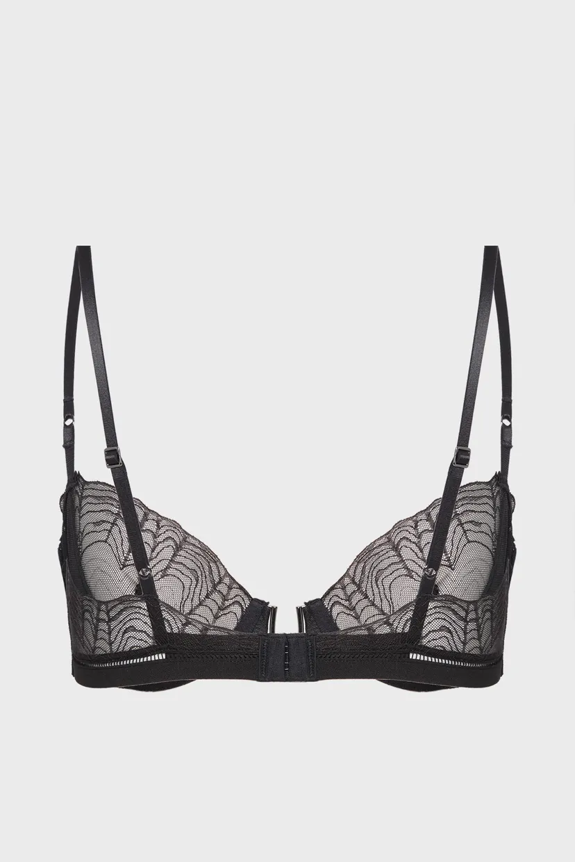 Жіночий чорний бюстгальтер UNLINED BALCONETTE 7