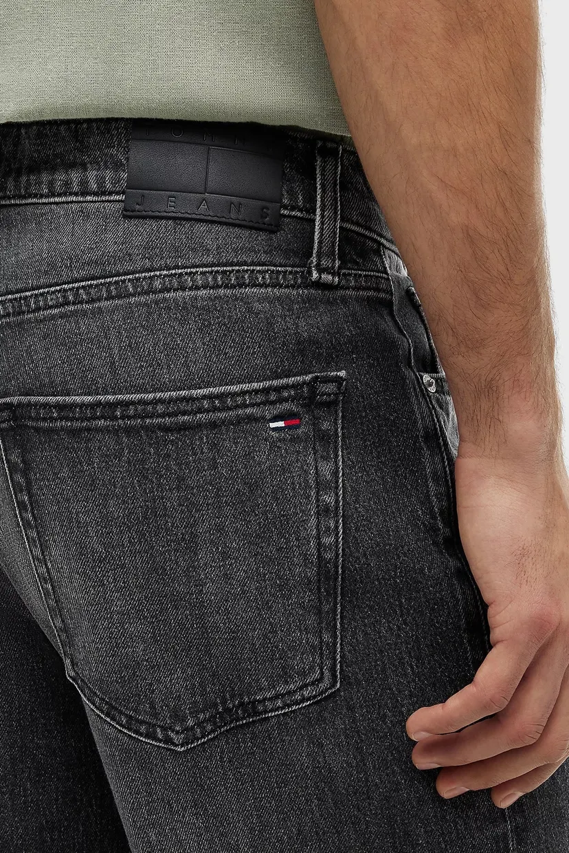 Мужские черные джинсы JAIMIE RLXD STR BI0187 4