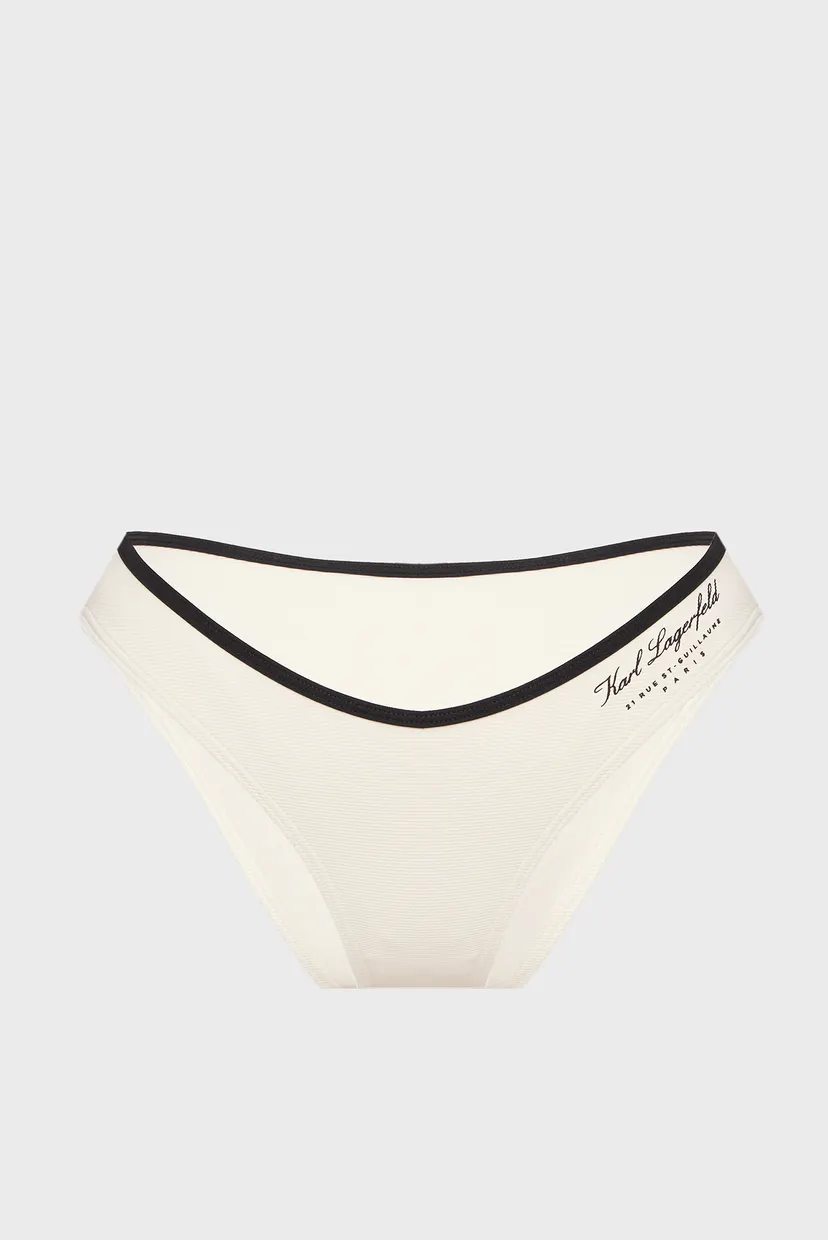 Жіночі білі трусики від купальника HOTEL KARL RIB RIO BOTTOMS 6