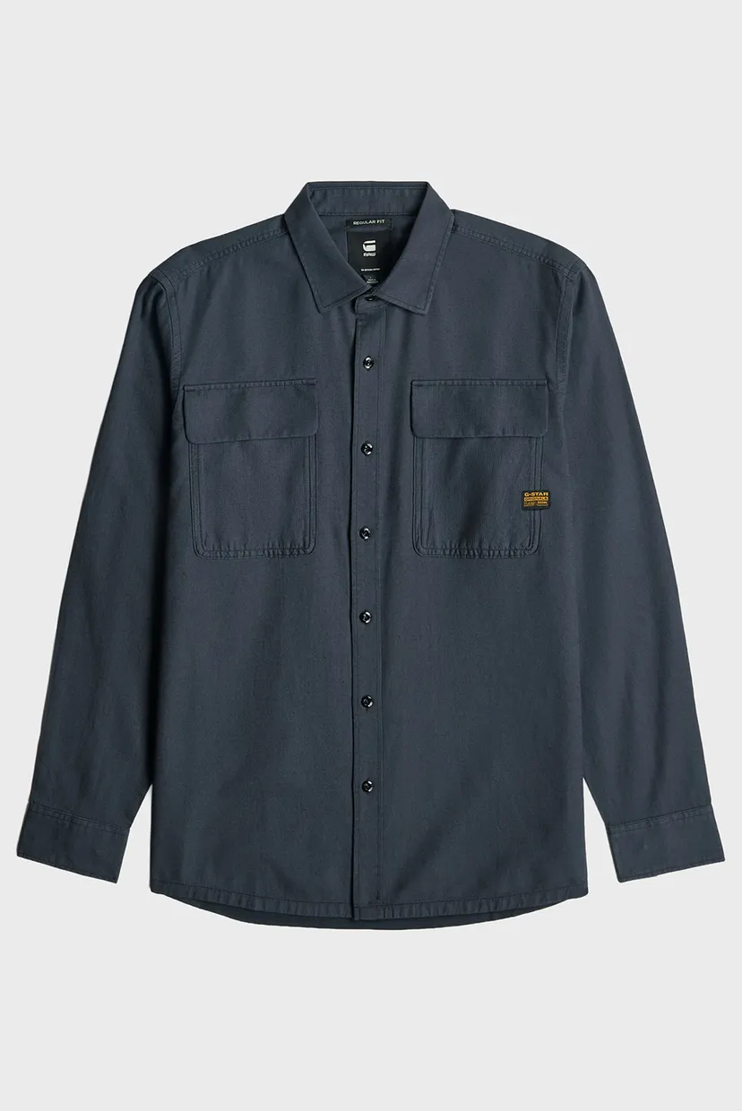 Чоловіча темно-синя сорочка CPO Regular Shirt l/s 6