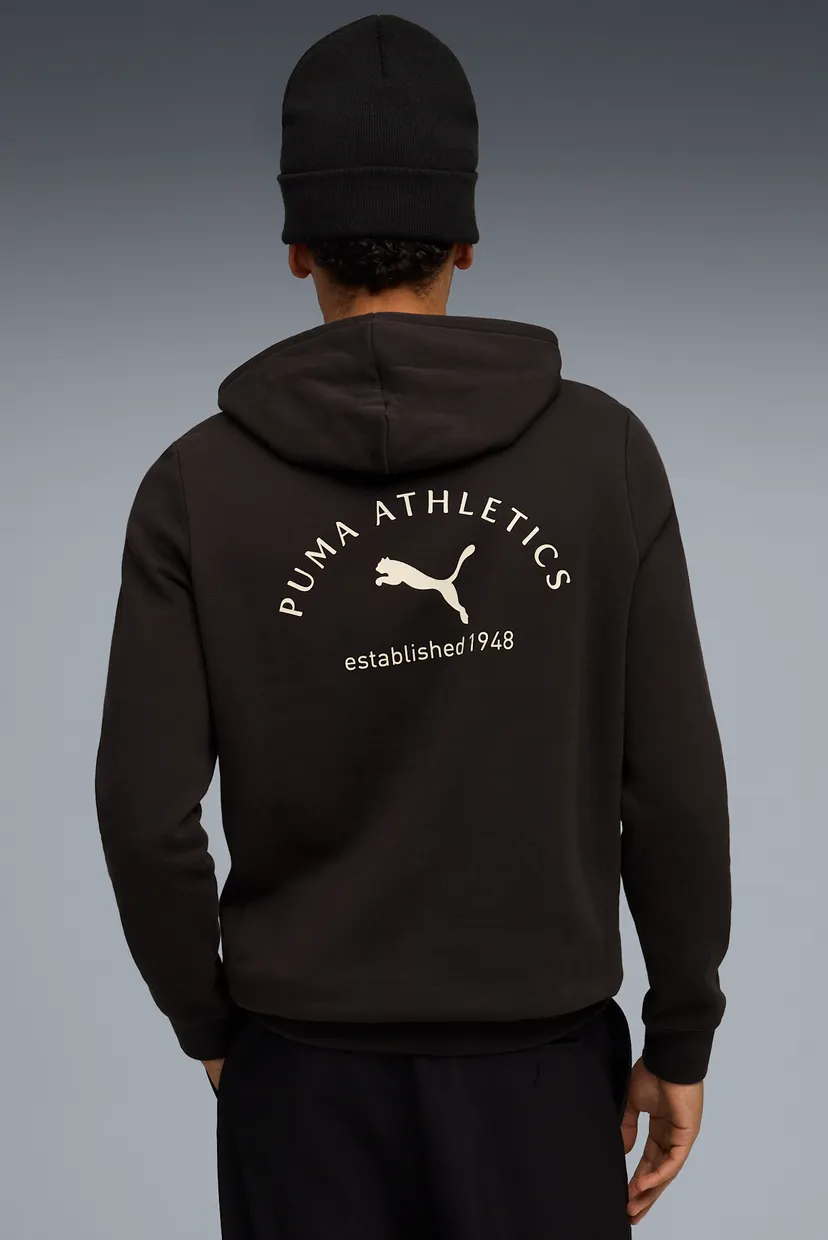 Чоловіче чорне худі PUMA Class Graphic Hoodie Men 3
