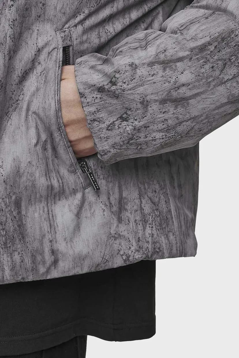 Мужская серая куртка LAVOY RIPSTOP CRUSHED CROPPED BOXY PUFFER JACKET 7