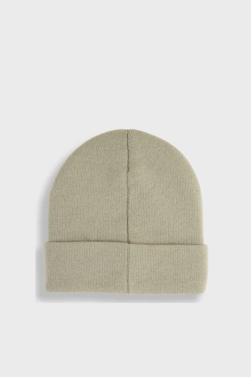 Оливкова шапка Essentials Mid Crown Beanie 3