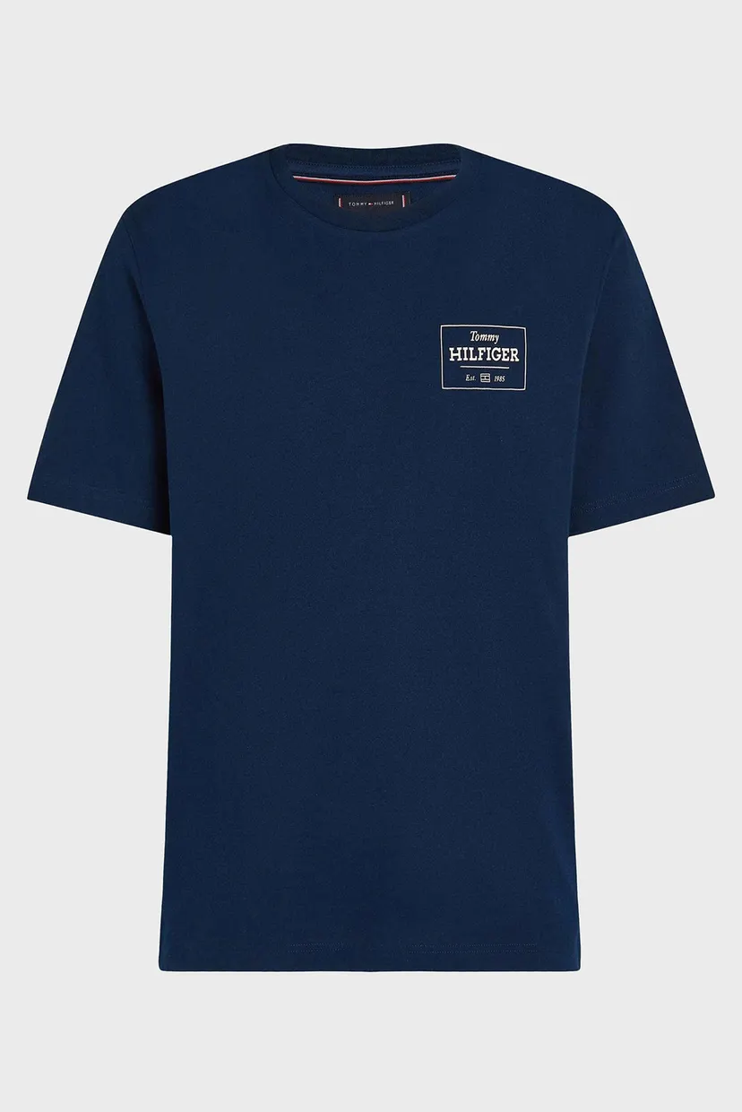 Мужская темно-синяя футболка MONOTYPE PRINTED LABEL TEE 5