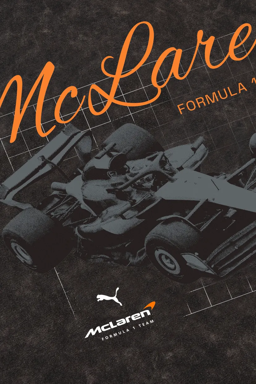 Мужская черная футболка McLAREN RACING Graphic Tee Men 4