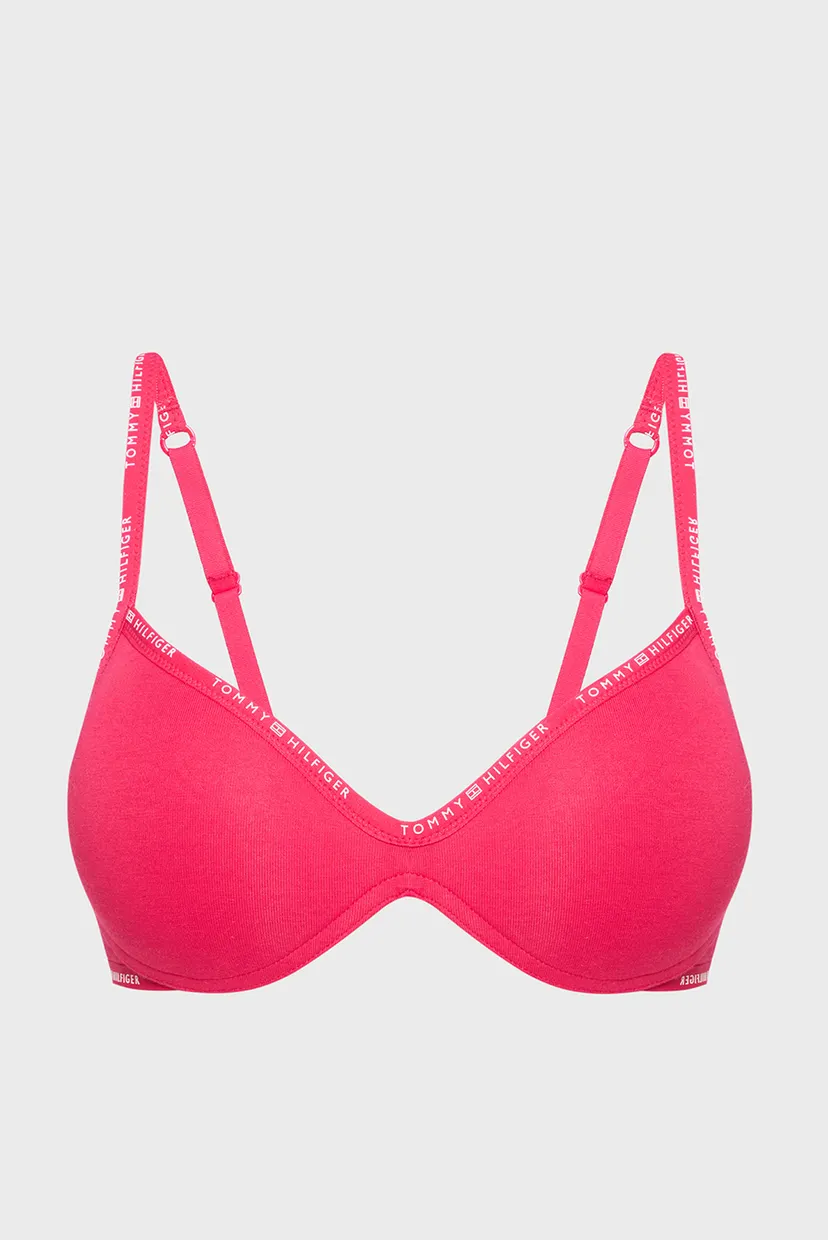 Женский малиновый бюстгальтер WIRELESS PUSH UP BRA 6