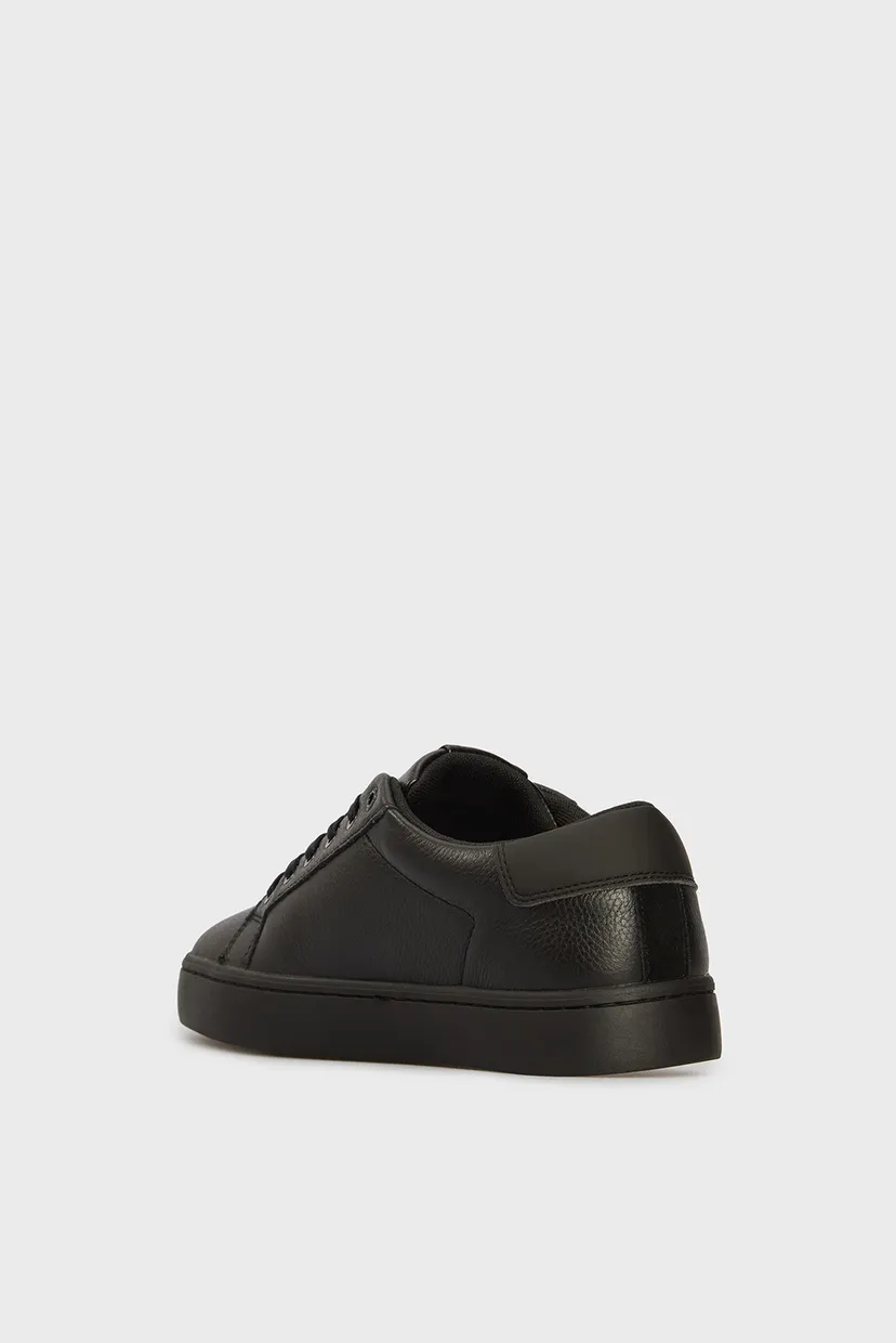 Мужские черные кожаные сникерсы CLASSIC CUPSOLE LOW OHB 5