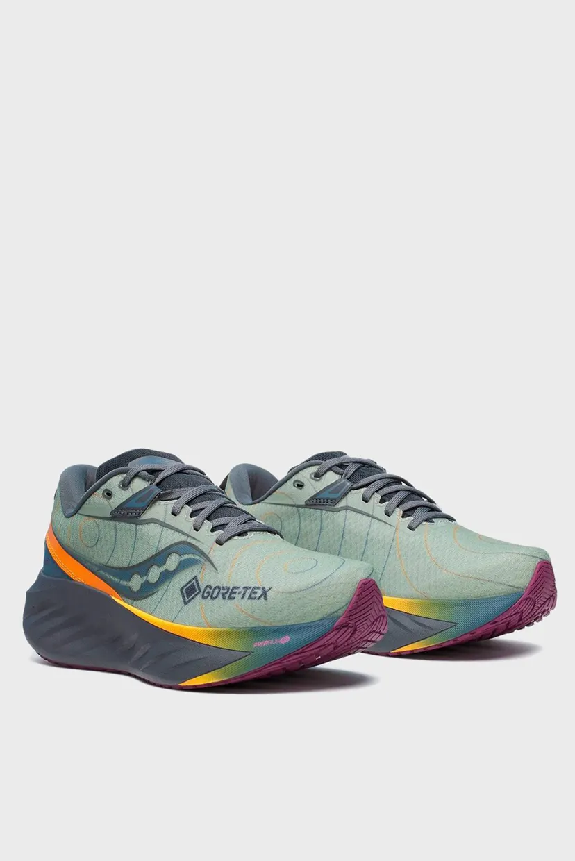 Чоловічі зелені кросівки TRIUMPH 22 GTX Saucony S20966-254 — MD