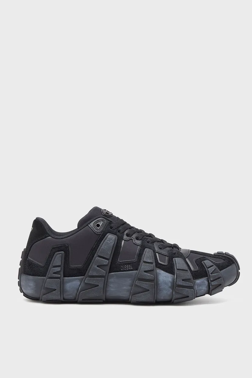 Чоловічі чорні кросівки GRIFFE Diesel Y03642 P8409 — MD-Fashion