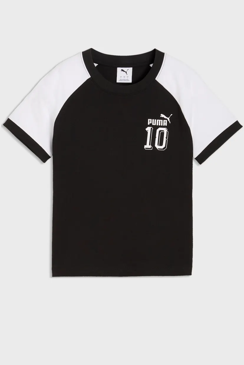 Жіноча чорна футболка FUTURE.PUMA.ARCHIVE Slim Ringer Tee Women 4