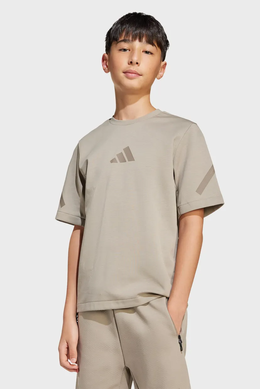 Дитяча бежева футболка adidas Z.N.E. Kids 4