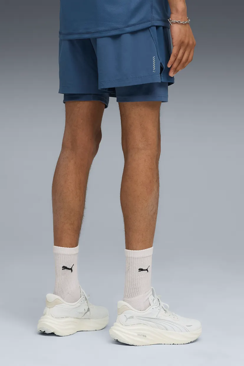 Мужские синие шорты 2в1 VELOCITY 2-in-1 Running Shorts Men 5