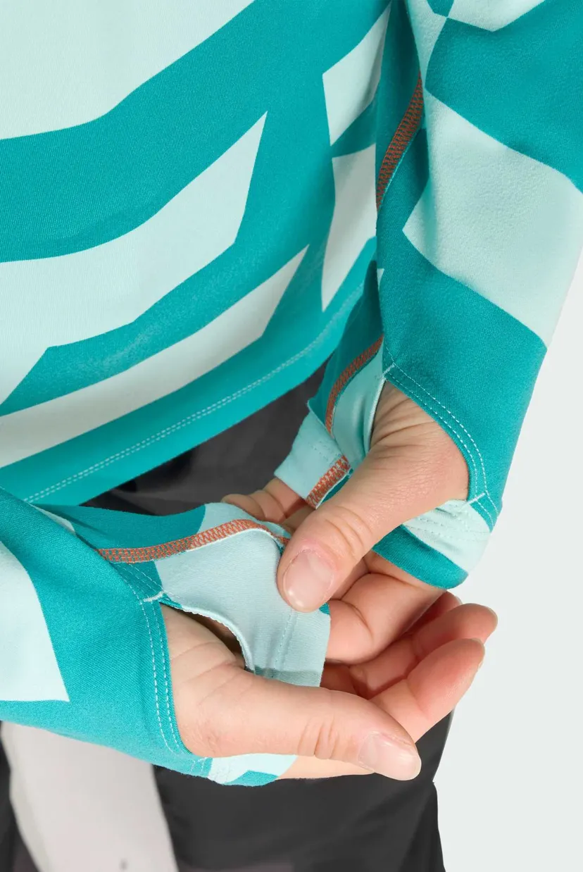 Женский лонгслив с узором Multi Synthetic Base Layer 5