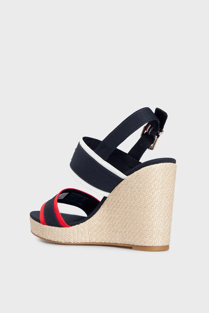 Жіночі темно-сині босоніжки RWB FEMININE WEDGE 5
