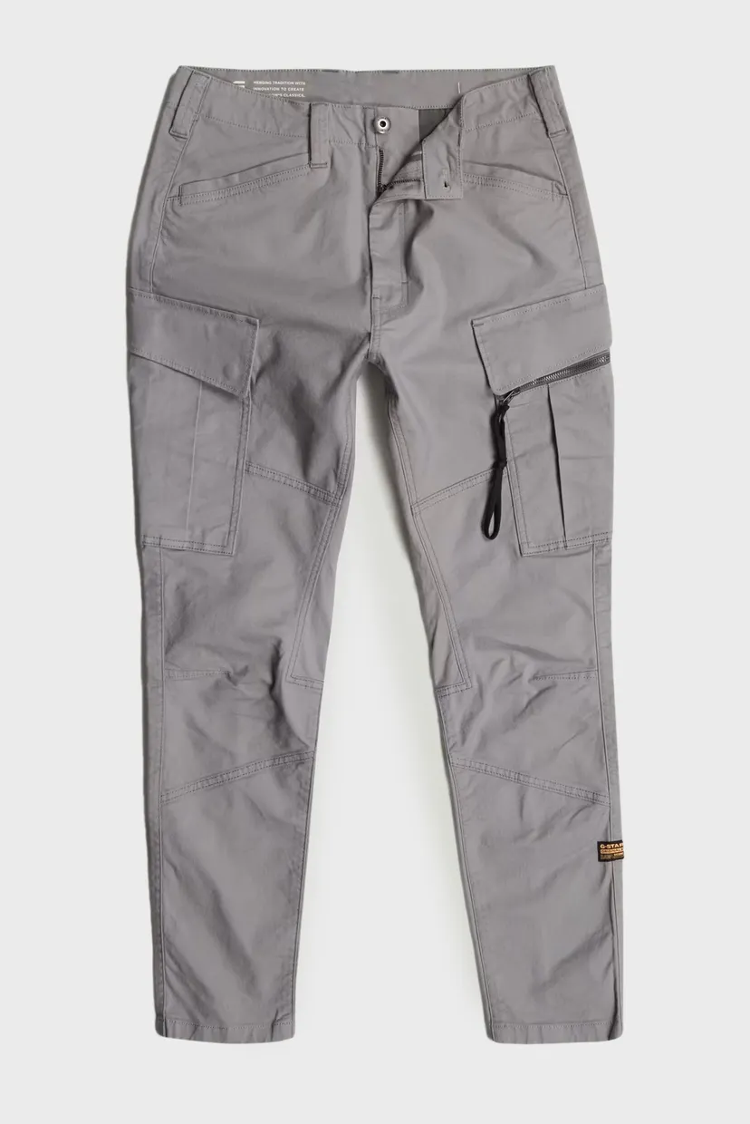 Чоловічі сірі карго Zip Pkt 3D Skinny Cargo 2.0 5