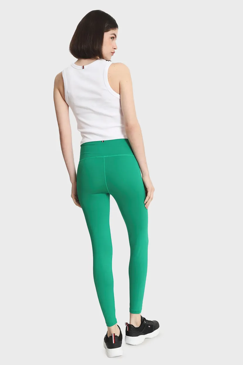 Жіночі зелені легінси ESSENTIALS RW FLAG LEGGING 7/8 3