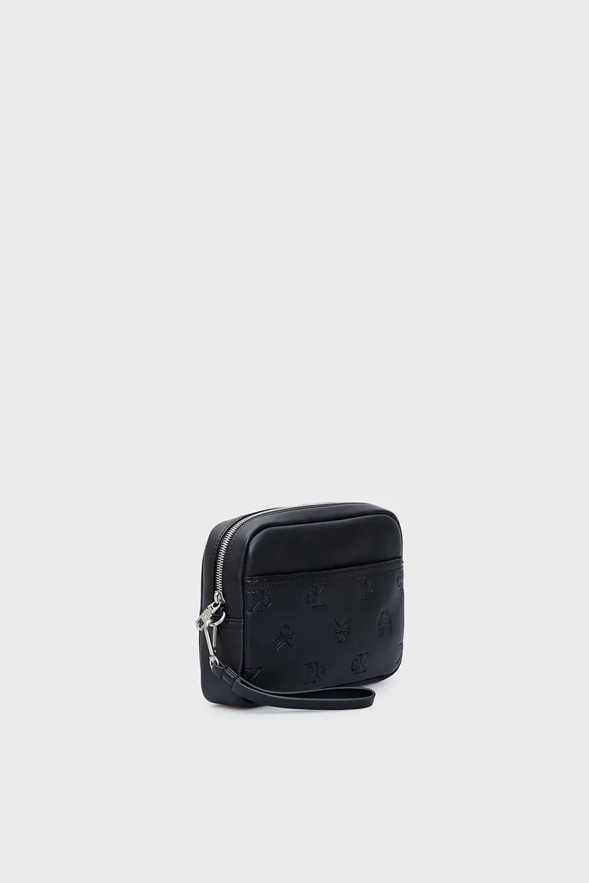Мужской черный несессер AOP EMBOSS ZIP POUCH 3