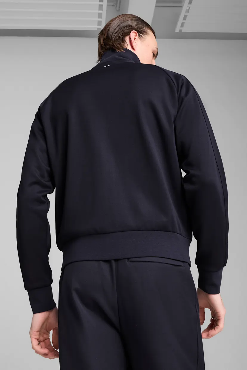 Мужская темно-синяя спортивная кофта T7 Track Jacket Men PUMA