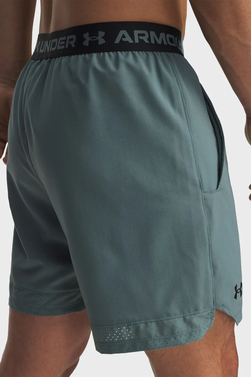 Чоловічі бірюзові шорти UA Vanish Woven 6in Shorts 4