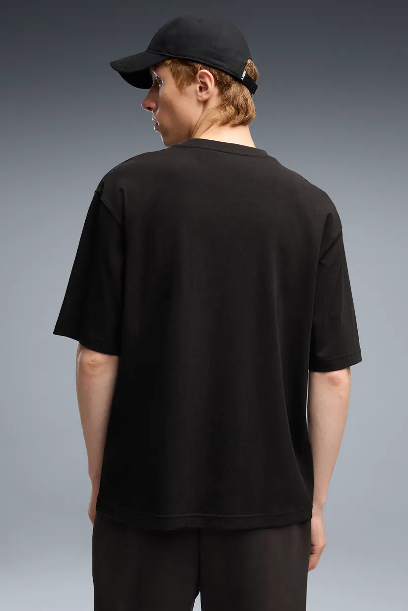 Чоловіча чорна футболка Essentials Boxy Relaxed Tee Men 3