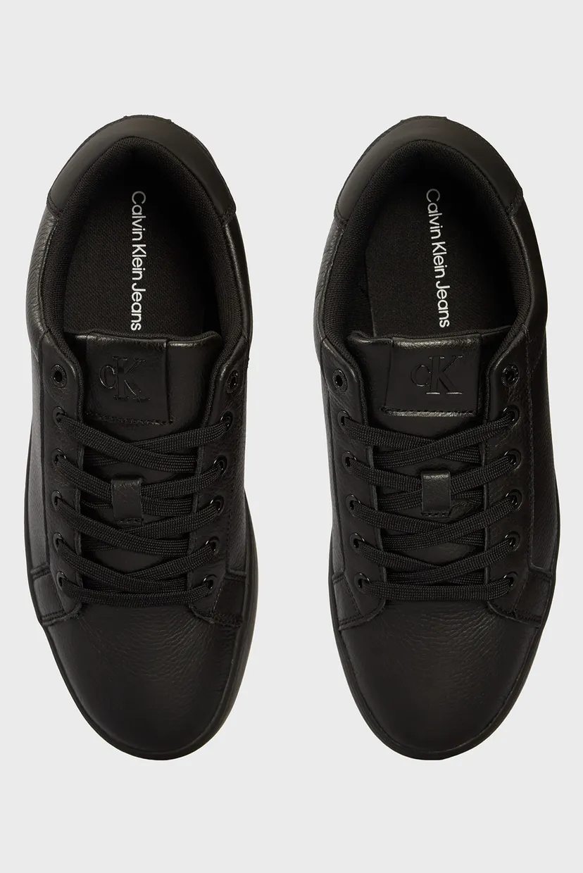 Мужские черные кожаные сникерсы CLASSIC CUPSOLE LOW OHB 4