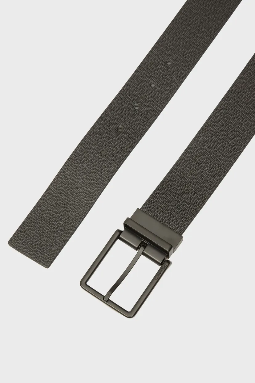 Мужской кожаный двусторонний ремень WARMTH BUCKLE 3