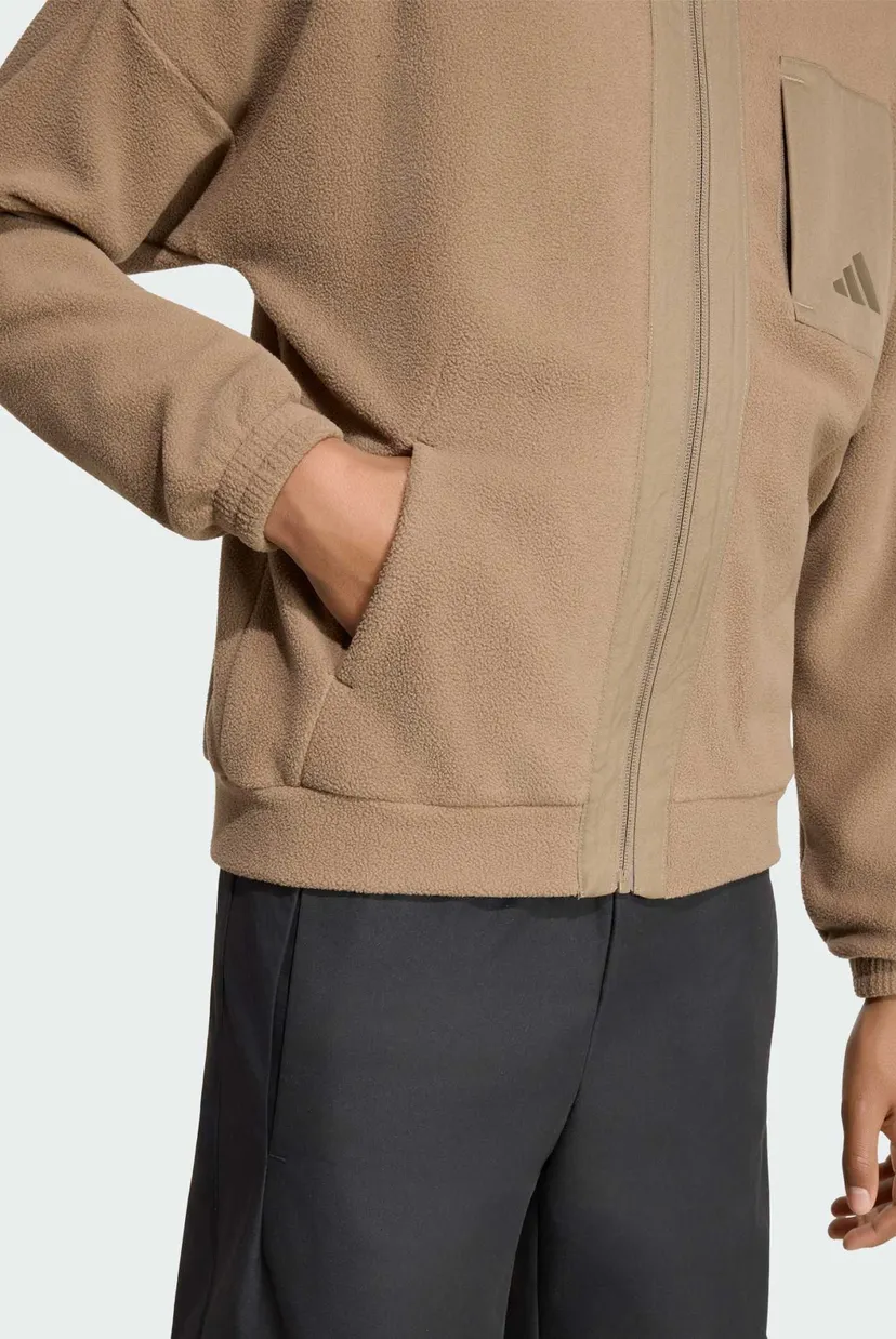 Дитяча коричнева спортивна кофта FUTURE ICONS FULL ZIP FLEECE 7