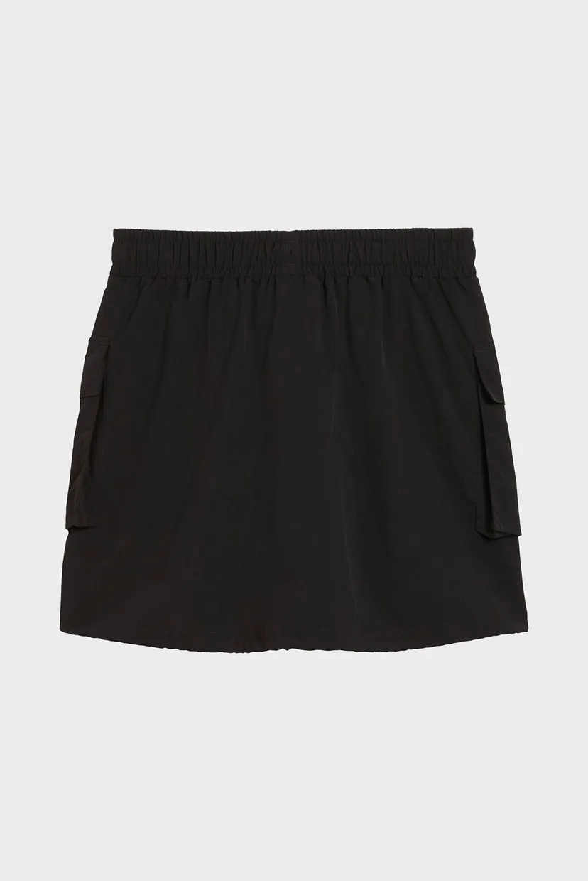 Жіноча чорна спідниця Wardrobe Essentials Cargo Skirt Women 5