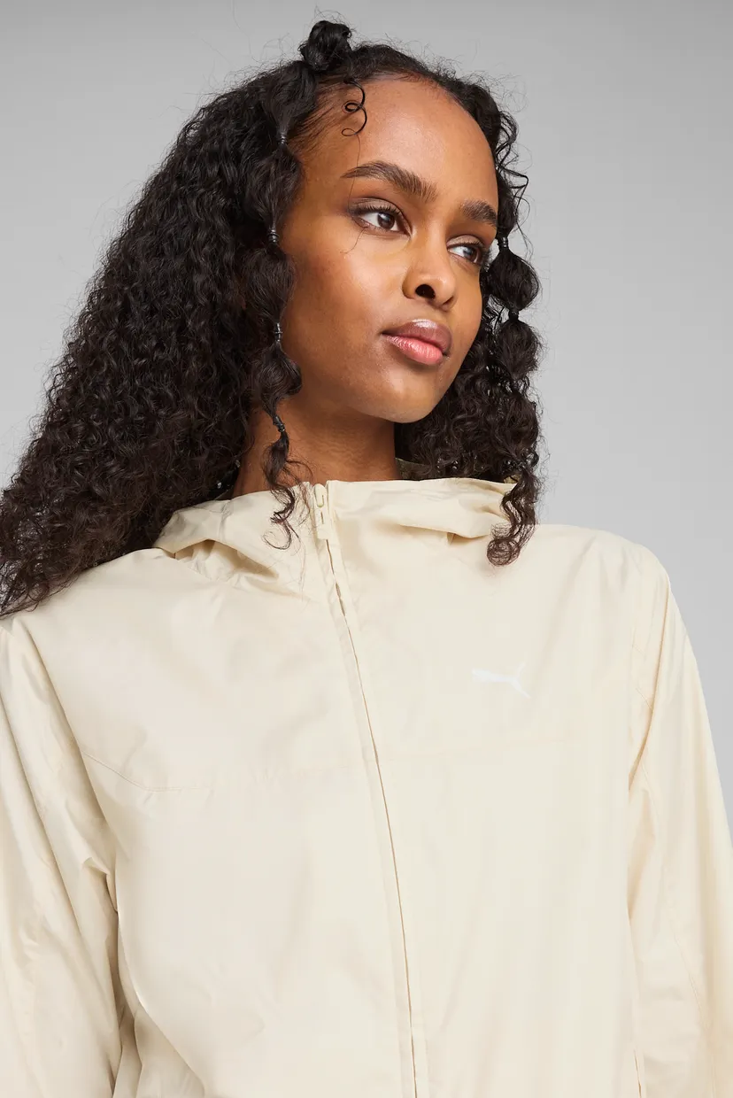 Жіноча бежева вітровка Essentials Regular Windbreaker Women 3