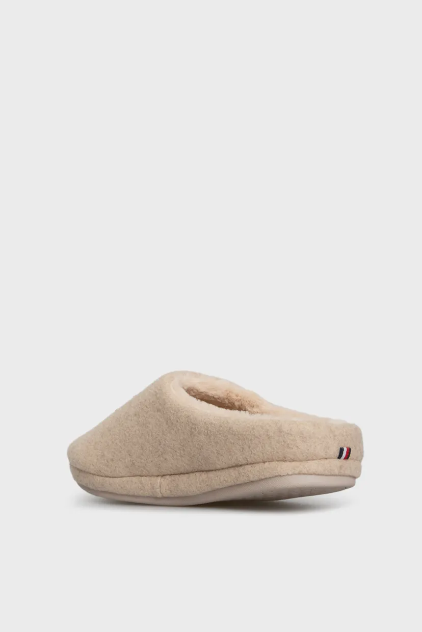 Жіночі бежеві капці TH EMBROIDERED BASICS SLIPPER 5