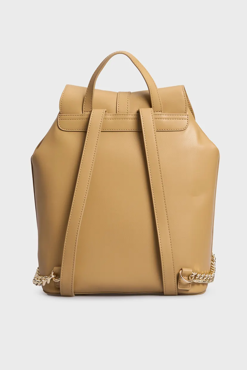 Женский бежевый рюкзак TH HERITAGE BACKPACK 4