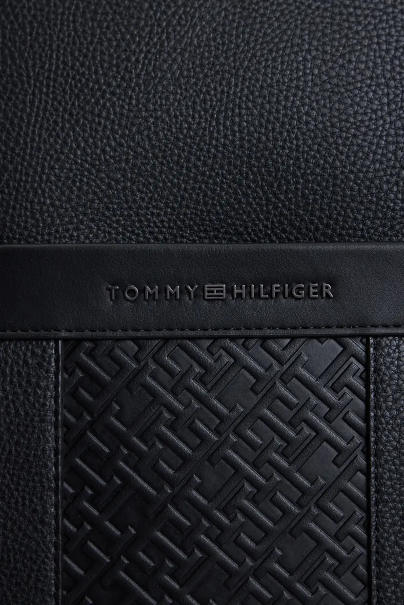 Мужской черный рюкзак TH CENTRAL MONOGRAM BACKPACK 6