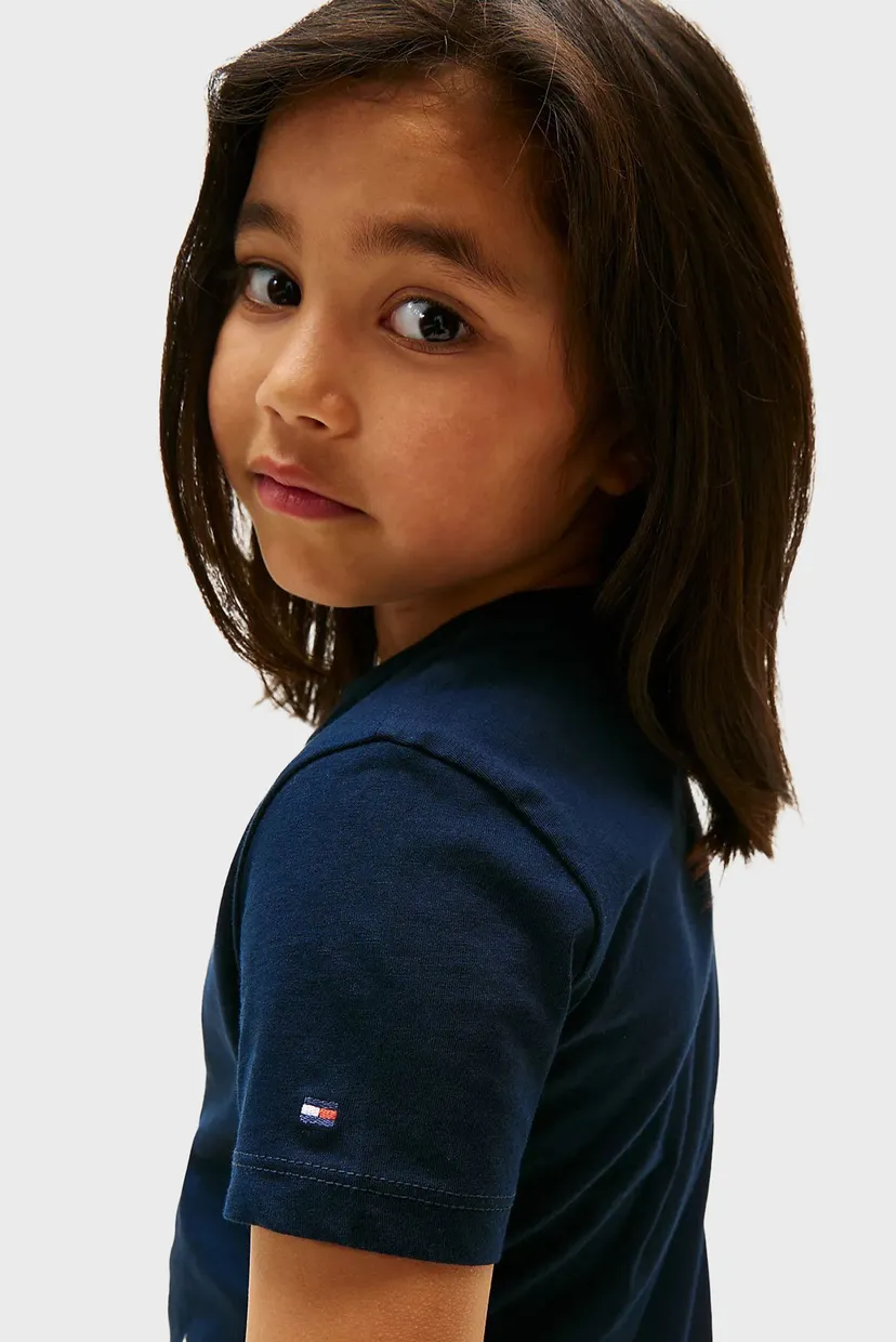 Детская темно-синяя футболка TOMMY HILFIGER GRAPHIC 4